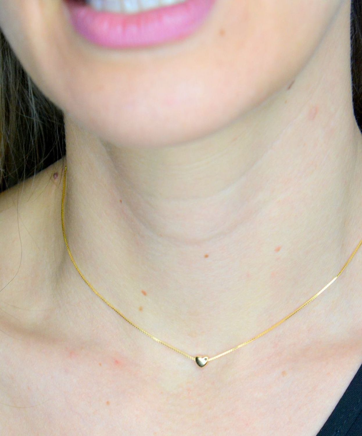 Naszyjnik damski srebrny pozłacany z serduszkiem Armonica Nomination 241304 006.png